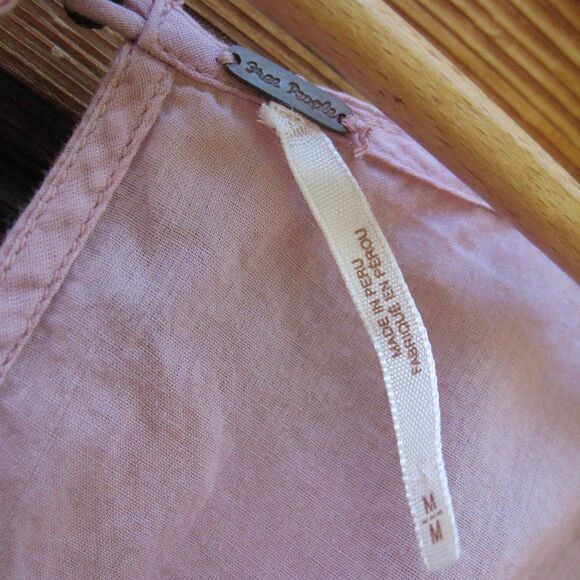 Free People Cotton Lace Ruffle Duster Top Dress - Picture 11 of 11